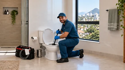 Desentupimento de Vaso Sanitário