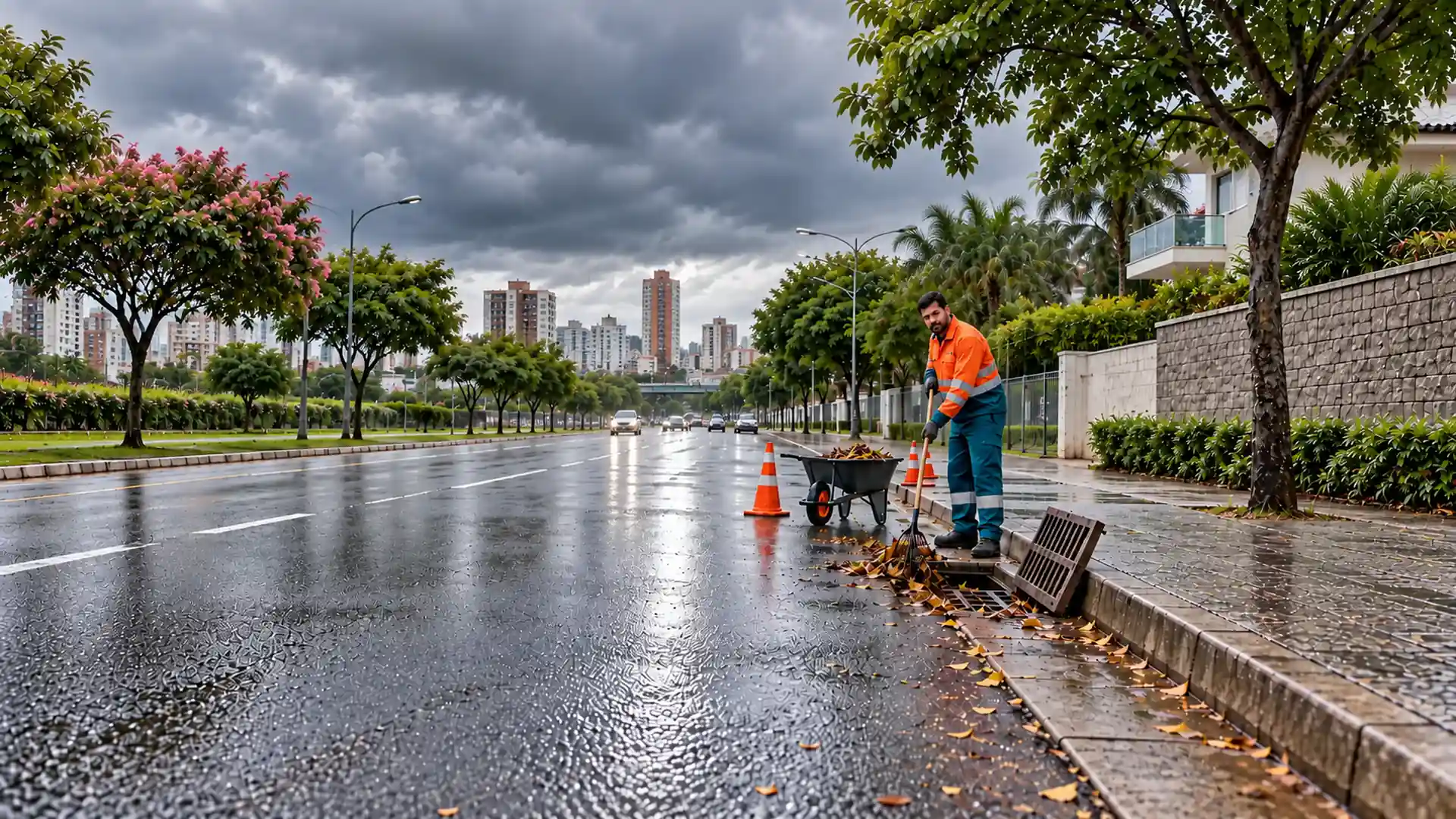 Desobstrução de Rede Pluvial